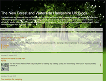 Tablet Screenshot of forestandwaterside.info